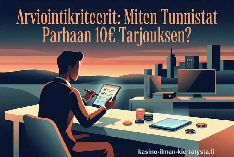 Arviointikriteerit: Miten Tunnistat Parhaan 10€ Tarjouksen?