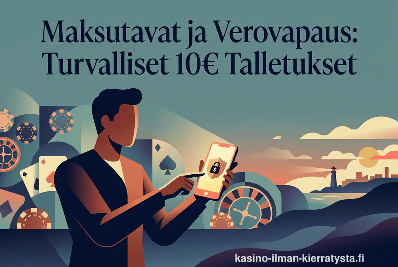 Maksutavat ja Verovapaus: Turvalliset 10€ Talletukset